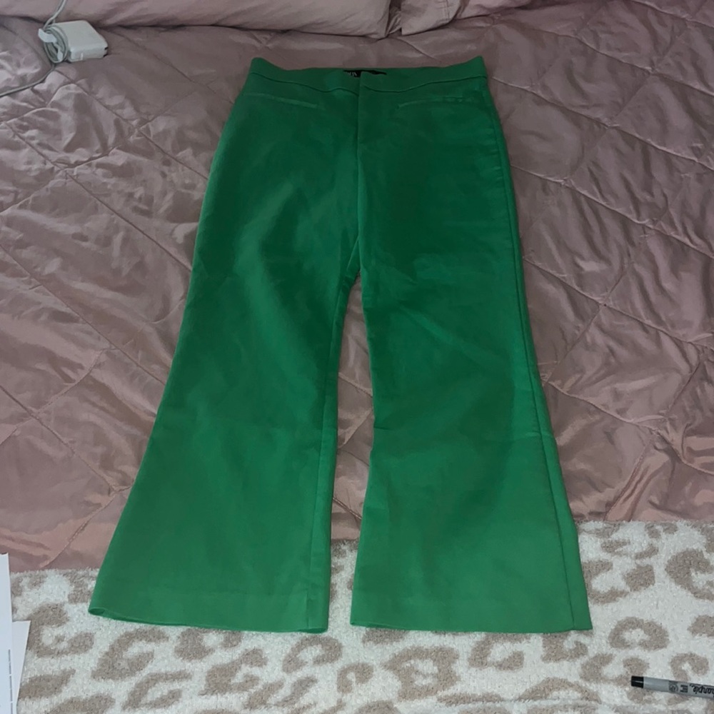 Zara green pants